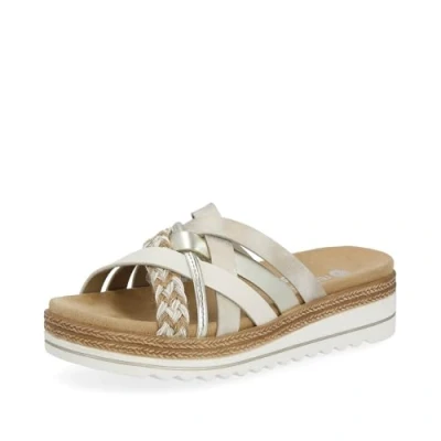 Afbeelding van Remonte D0Q50 90 dames slippers maat 43 metallic