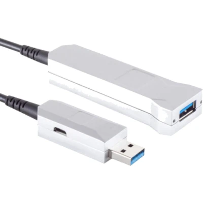 Afbeelding van Shiverpeaks S/CONN maximale connectiviteit USB uitbreiding Optische 3.0 A stekker naar + (30 m), kabel