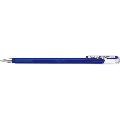 Afbeelding van Gelschrijver Pentel Mattehop K110 blauw 0.5mm