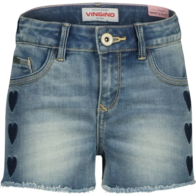 Afbeelding van Vingino regular denim short medium blue