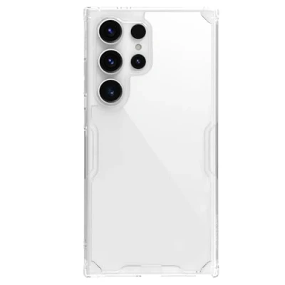 Afbeelding van Nillkin Hoesje voor Samsung Galaxy S24 Ultra (6,8 ″ inch) Natuur TPU Pro Border + PC achterkant en slagvaste randen Zachte flexibele GEASSORTEERDE kleur