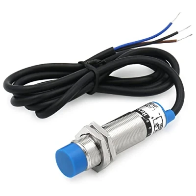 Afbeelding van Heschen M18 Inductieve Nabijheidssensor Schakelaar Niet schild Type LJ18A3 8 Z/BX Detector 8mm 10 30VDC 200mA NPN Normaal Open (NO) 3 Draad