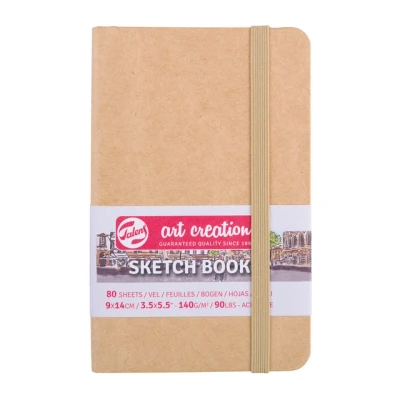 Afbeelding van Schetsboek Talens Art Creation kraft 9x14cm 140gr 80vel