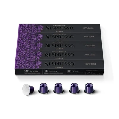 Afbeelding van Nestlé 50 Nespresso capsules Arpeggio koffie Nieuw