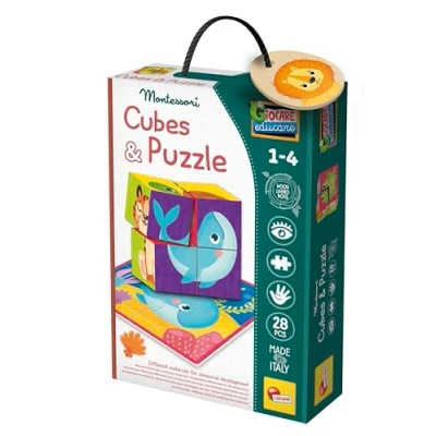 Afbeelding van Houten en kartonnen spel voor verenigingen LISCIANI Behendigheid observatie