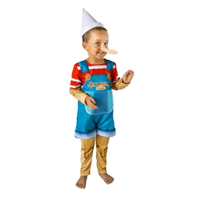 Afbeelding van Ciao Pinocchio puppet costume disguise fancy dress official boy (Size 5 7 years)