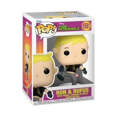 Afbeelding van POP! Disney Kim Possible 1581 Ron with Rufus
