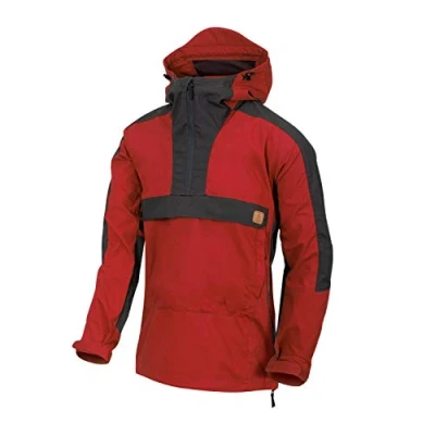 Afbeelding van Helikon Tex Heren Woodsman Anorak Jasje Crimson Sky/Ash Grey grootte XL (EU) / L (US)