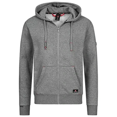 Afbeelding van Höhenhorn Woodberg Hoodie voor heren, sweatshirt met capuchon, donkerblauw, XL