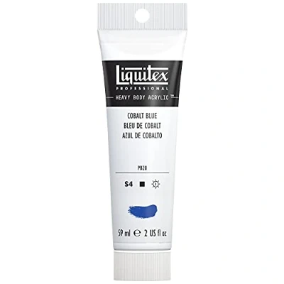 Afbeelding van Liquitex 8870125 Professional Heavy Body acrylverf in kunstenaarskwaliteit met uitstekende lichtechtheid en boterachtige consistentie, 59ml Tube, Cobalt Blue