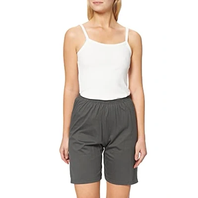 Afbeelding van Trigema Bermuda voor dames, 100% katoen, grijs (antraciet 018), XXL