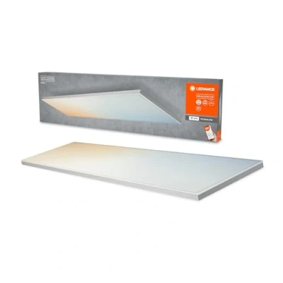Afbeelding van Osram armatuur dimbaar 40w 3400lm 3000k cri80 89 ip20 wit opbouw beh aluminium hxbxl 69x300x1200mm 4058075484498
