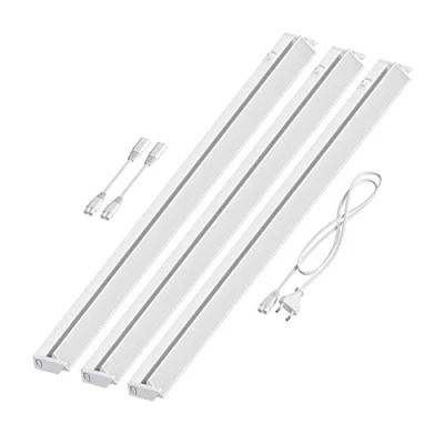 Afbeelding van ledscom.de LED onderkastverlichting LIWO 91cm, draaibaar, 1517lm per stuk, wit Set van 3