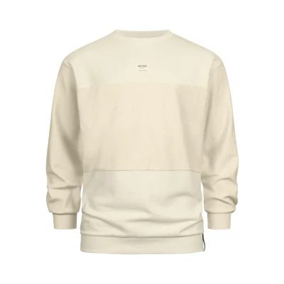 Afbeelding van Indicode Jeans Inbridge Sweater, Heren, Maat: Small, White asparagus