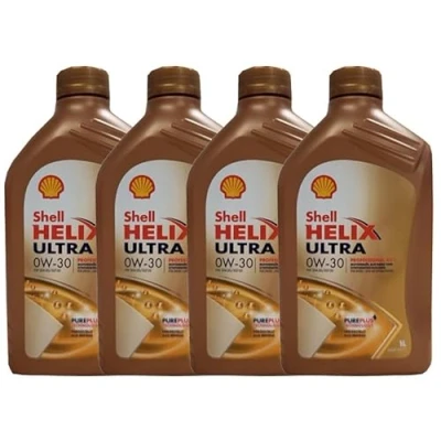 Afbeelding van Shell HELIX Ultra PROFESSIONAL AV L 0W30 motorolie, 4x 1 liter