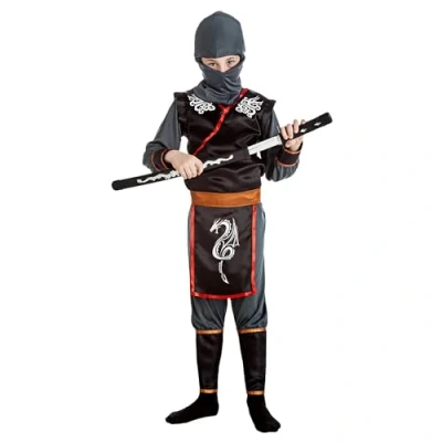 Afbeelding van Boland Kostuum Ninja Fugu (3 4 jaar) Kinderen