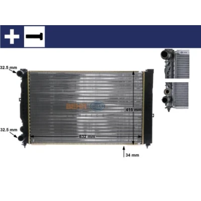 Afbeelding van Radiateur MAHLE CR 647 000S