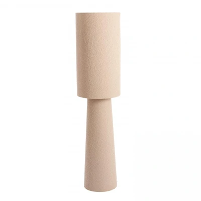 Afbeelding van Light &amp; Living Micky vloerlamp Ø40x165 cm bouclé zand Boucle