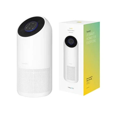 Afbeelding van Hombli Smart Air Purifier XL Luchtreiniger HEPA 13 Filter en Actieve Koolstoffilter Wifi Bediening via App Spraakbesturing met Google, Alexa Siri
