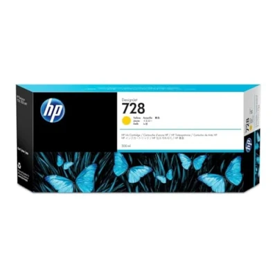 Afbeelding van HP 728 (F9K15A) Inktcartridge Geel