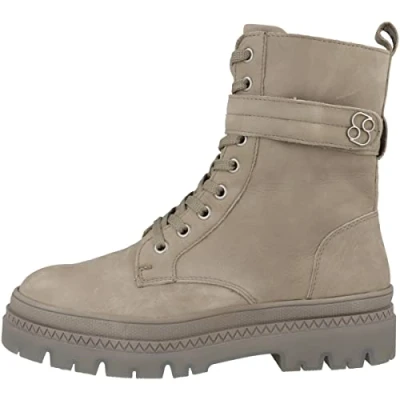 Afbeelding van s.Oliver Dameslaarzen 5 25210 29, Taupe Nubuck 29 343, 40 EU
