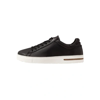 Afbeelding van Birkenstock, Vrouwen, Sneakers, Buigen Laag natuurlijk leer normaal, Zwart, (42)