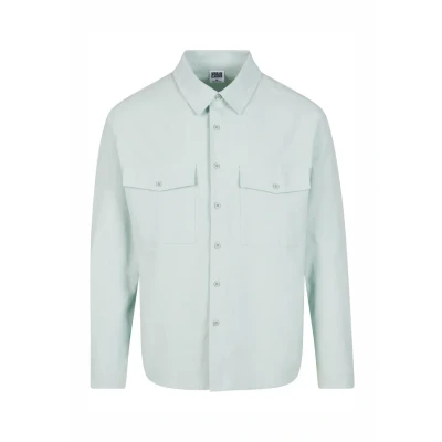 Afbeelding van Urban Classics Basic Overhemd, Heren, Maat: XL, Frostmint