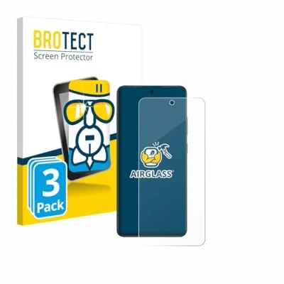 Afbeelding van BROTECT Glas Screen Protector voor Oppo Reno 12 F 5G (3 Stuks) Schermbeschermer [9H Hardheid, Beschermglas Folie niet Gehard Glas]