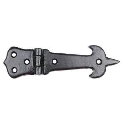 Afbeelding van Good in Style Scharnier fleur de lis 145mm zwart