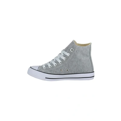 Afbeelding van Elara Chunkyrayan High Top sneakers, uniseks sportschoenen, lichtgrijs Washington, 37 EU
