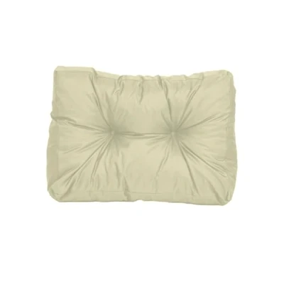Afbeelding van TexDeko® Garden Zijkussen 60x40x20/10cm waterafstotend UV bestendig gewatteerd premium kussen voor europallets binnen en buiten (zand)