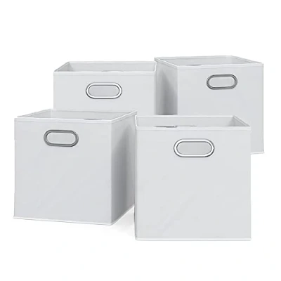 Afbeelding van Vicco Opbergbox, Wit, 30 x cm Set van 4