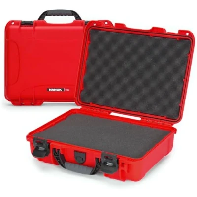 Afbeelding van Nanuk 910 Waterdichte Hard Case met Foam Insert Rood (910 1009)