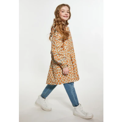 Afbeelding van Schmuddelwedda Regenjas voor kinderen, Maat: 140, Pastellmint orange leo