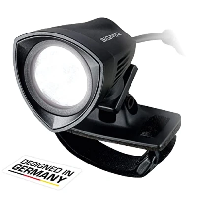 Afbeelding van SIGMA BUSTER 2000 HL Krachtige Helmlamp lumen Licht voor fietshelm met 7 modusprofielen Veilige bevestiging op Kleur: zwart
