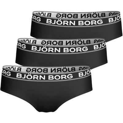 Afbeelding van Björn Borg Dames Cheeky Hipster 3 Pack Maat Xs Vrouwen