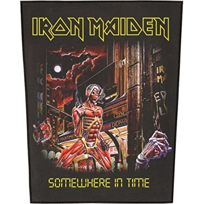 Afbeelding van Iron Maiden ; Somewhere In Time Rugpatch