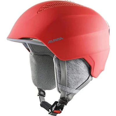 Afbeelding van ALPINA Unisex Kinderen, GRAND JR Skihelm, red matt, 51 54 cm