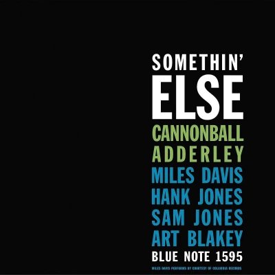 Afbeelding van Cannonball Adderley Somethin&#039; Else (LP)