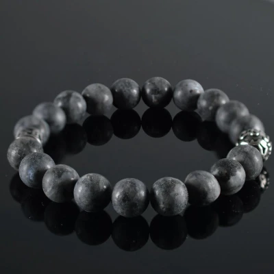 Afbeelding van JayC&#039;s Armband heren Gris Fonce Mat