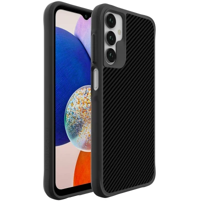 Afbeelding van Samsung Galaxy A15 (4G) Hoesje Kunststof iMoshion Backcover/Hardcase Zwart Telefoonhoesje Shockproof/Valbescherming