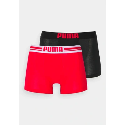 Afbeelding van 2 x Puma Boxershort Placed Logo Rood maat XL