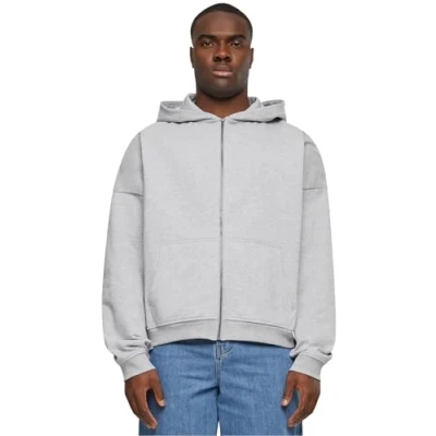 Afbeelding van Build Your Brand Herentrui met, HEATHERGREY, XS