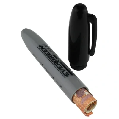 Afbeelding van Evergreen Labs Pen Safe Realistische Marker Met Geheim Compartiment Waterdichte Geheime Opbergplaats Voor Bankbiljet En Kleine Sieraden, Werkt, Maat 14,4cm X 1,6cm.