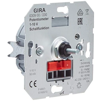 Afbeelding van Gira Basiselement elektronische potentiometer voor stuuringang 1 10V