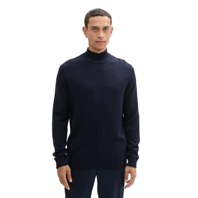 Afbeelding van TOM TAILOR heren trui, 10668 Sky Captain Blue, XL