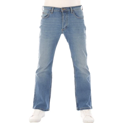 Afbeelding van Lee Heren Jeans Broeken Denver bootcut Fit Blauw Volwassenen Denim Jeansbroek