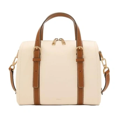Afbeelding van Fossil Dames Carlie Crossover Body Bag, Wit, wit