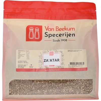 Afbeelding van Van Beekum Specerijen Za&#039;atar 900 gram (hersluitbare stazak)