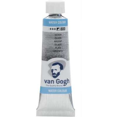 Afbeelding van Van Gogh Aquarelverf Tube 10 ml 800 Zilver